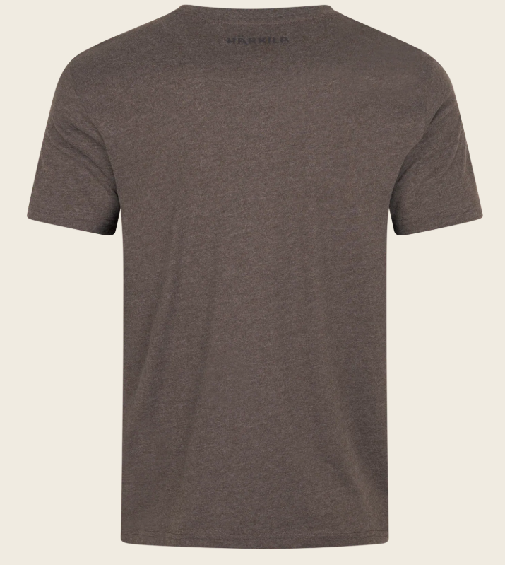 Harkila T-shirt identity Harkila brown mélange