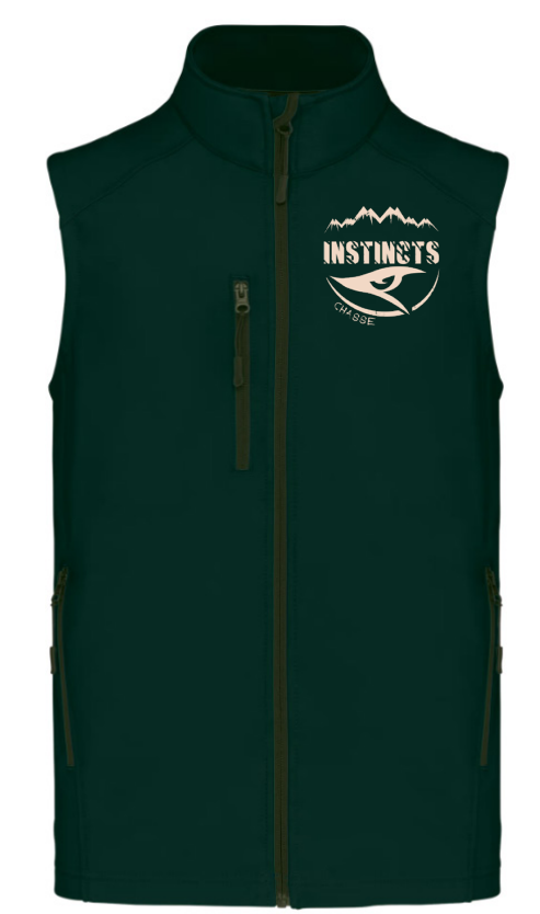 INSTINCTS Chasse Gilet Green