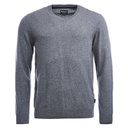 Harrow V neck grey marl