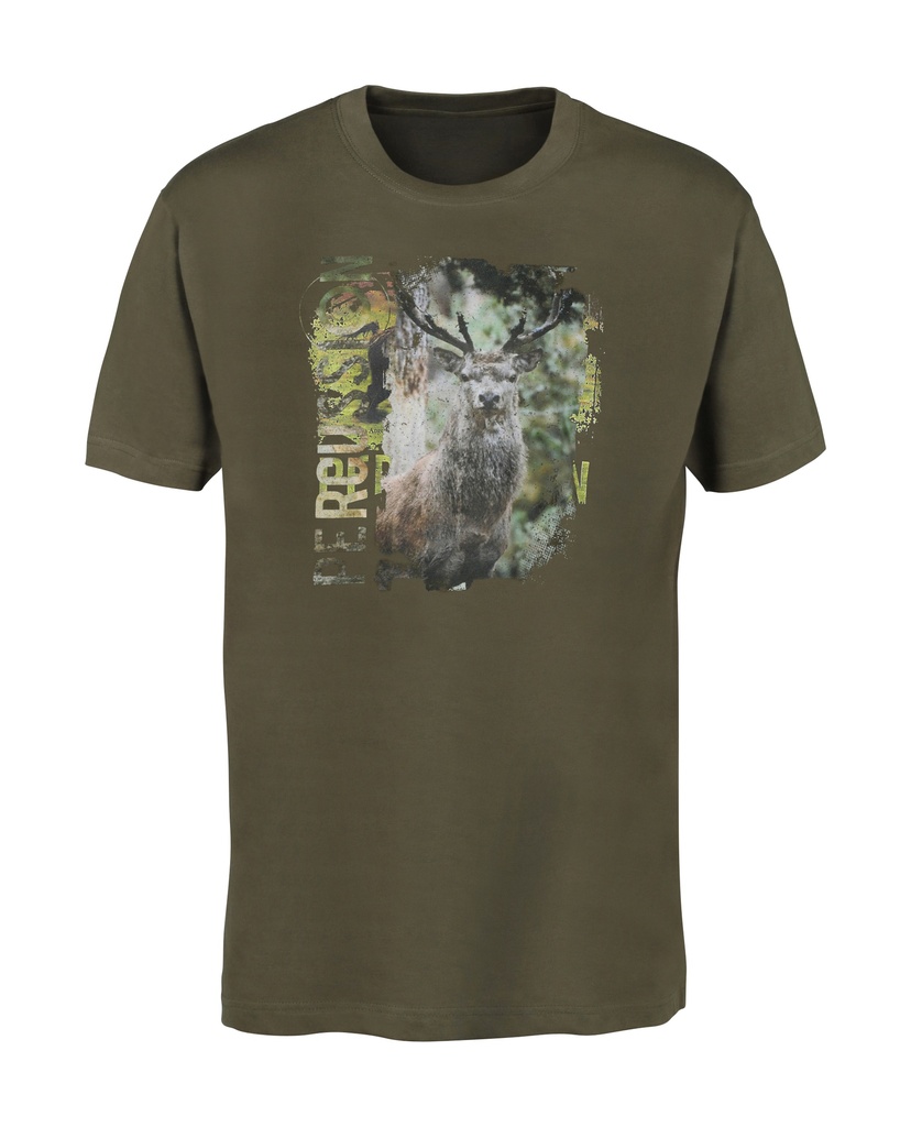 T-shirt sérigraphié chasse