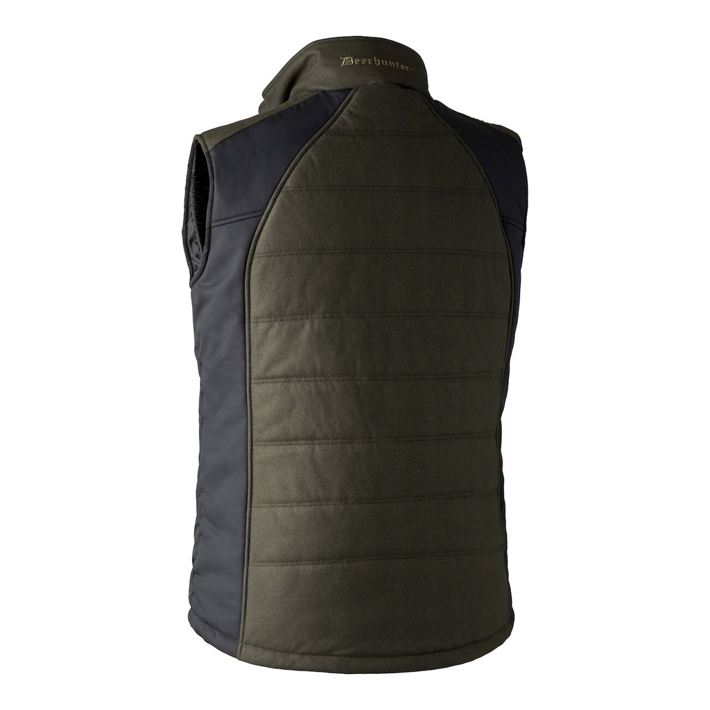 Gilet Moss padded dos green