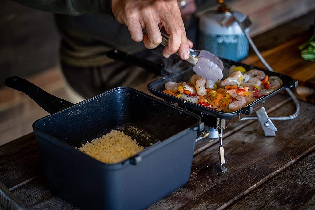 Connect multi purpose pan griddle set