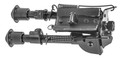 Bipied tete articulee 5 positions