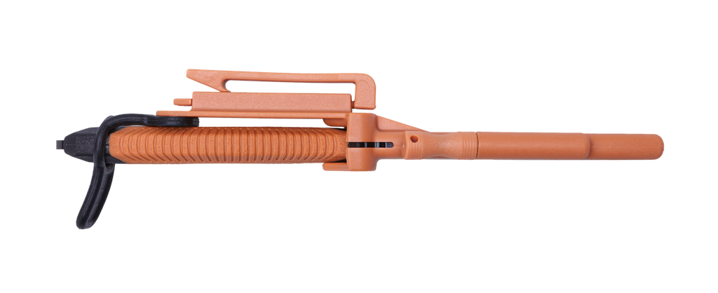 Couteau ignite noir orange
