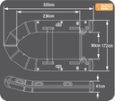 FX320 Boat Inc black marine