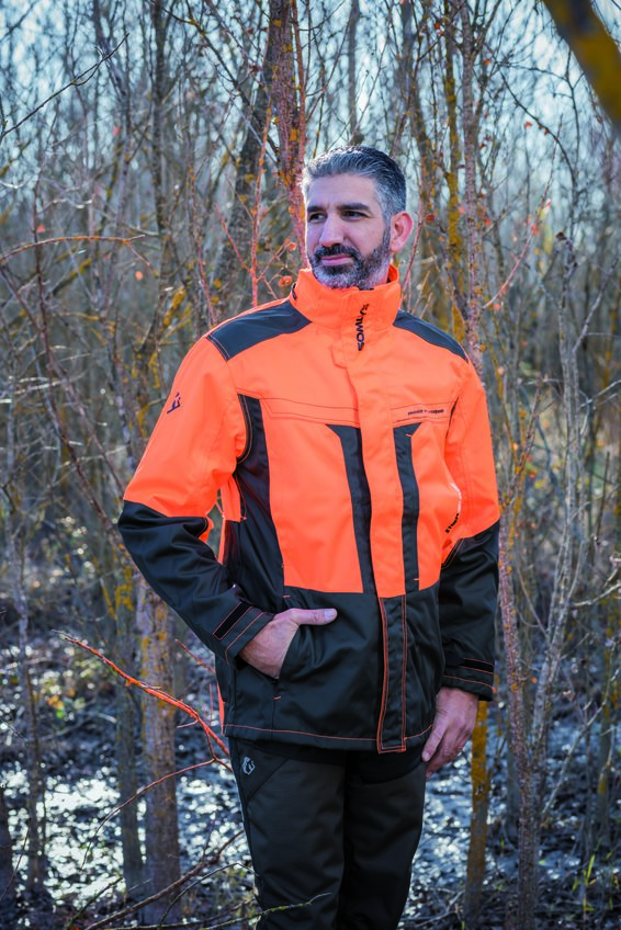 Somlys Veste made in traque orange