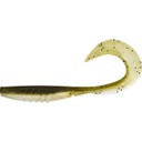 Megabass X layer curly 3.5'' - green pumkin shad