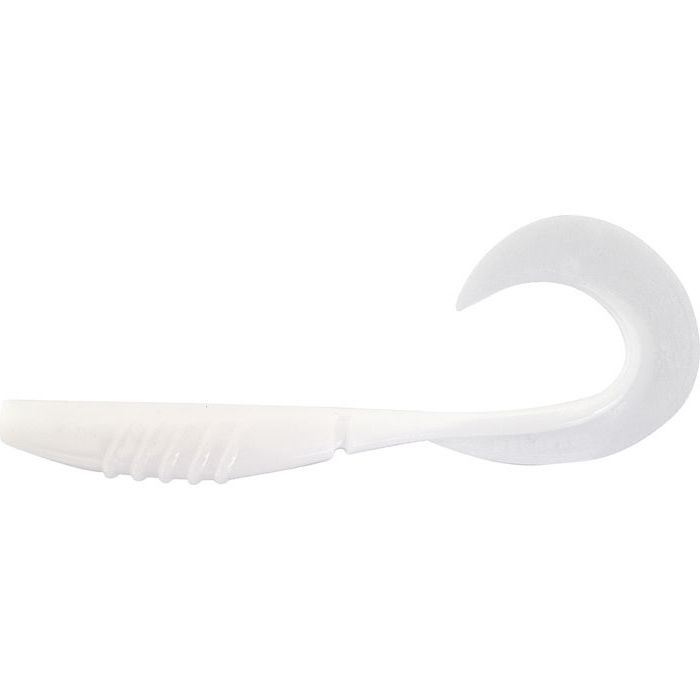 Megabass X layer curly 5'' - solid white