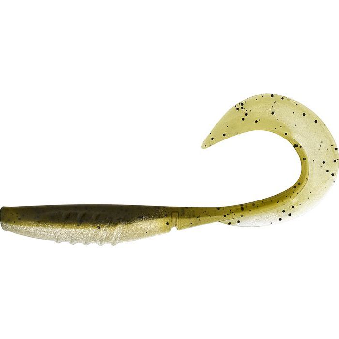 Megabass X layer curly 7'' - green pumkin shad