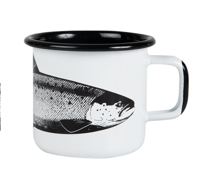 Mug acier émaillé saumon