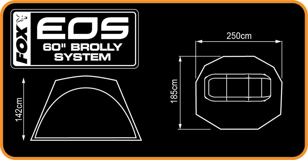 Fox Eos 60 brolly system