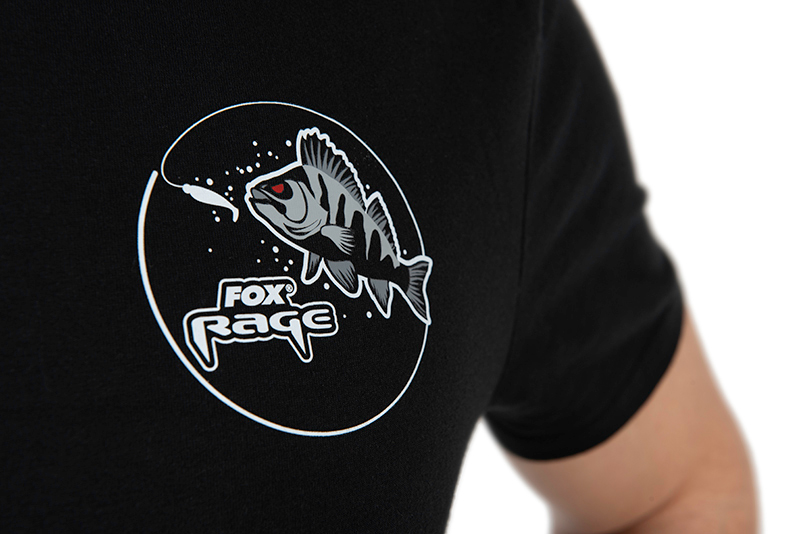 Fox rage T-shirt limited edition black perch