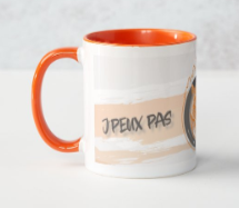 Mug sanglier "J'peux pas j'ai chasse"