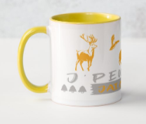 Mug Gibiers "J'peux pas j'ai chasse"