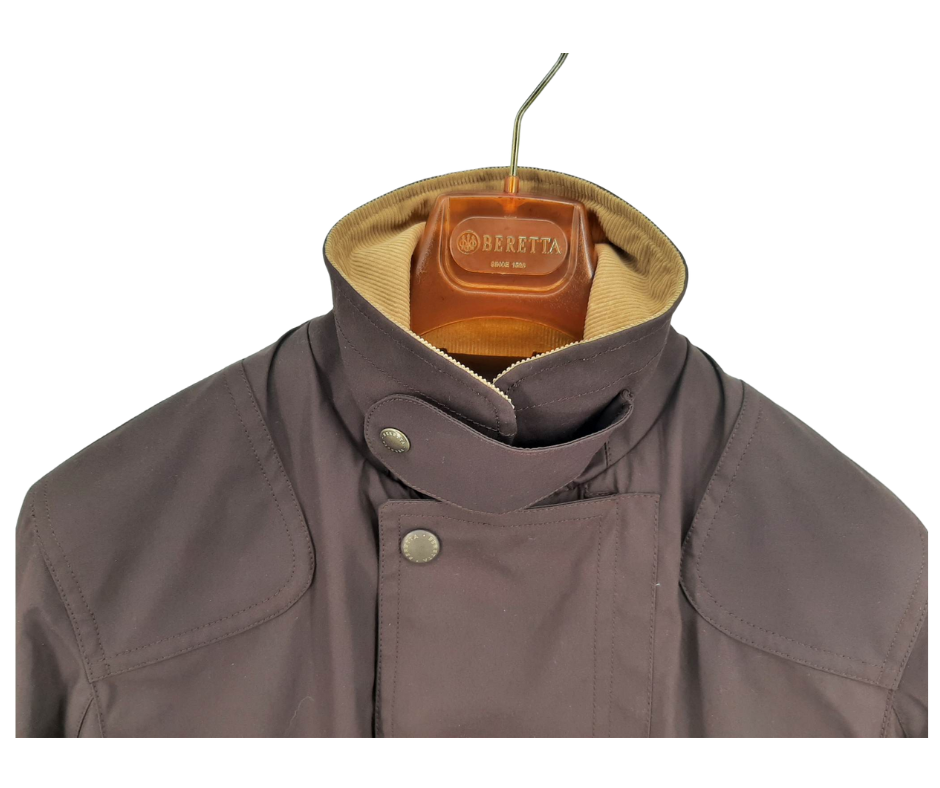 Ash Waxed Field Jacket Brown