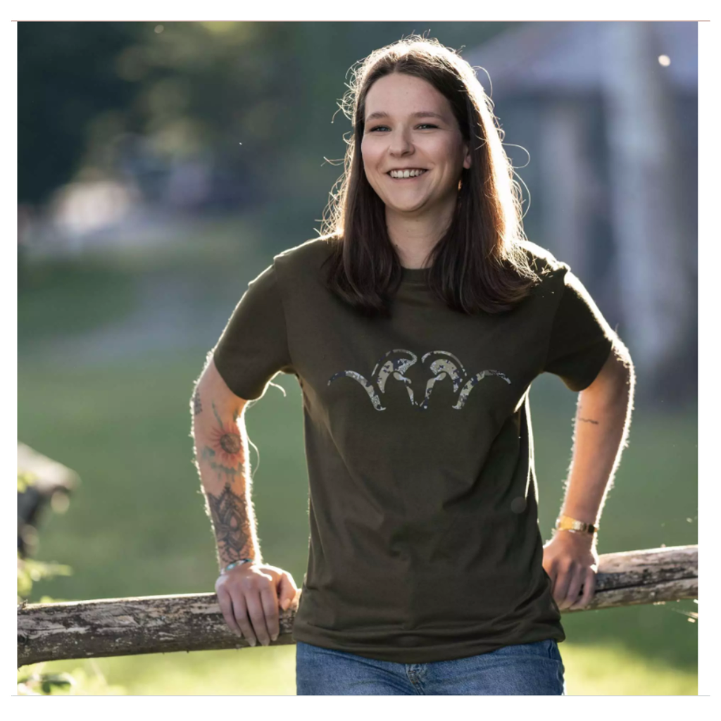 Blaser T-shirt argali olive foncé