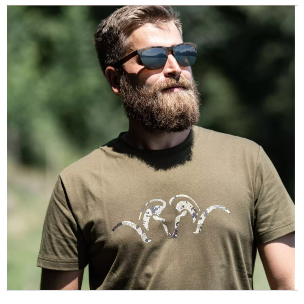 Blaser T-shirt argali olive foncé