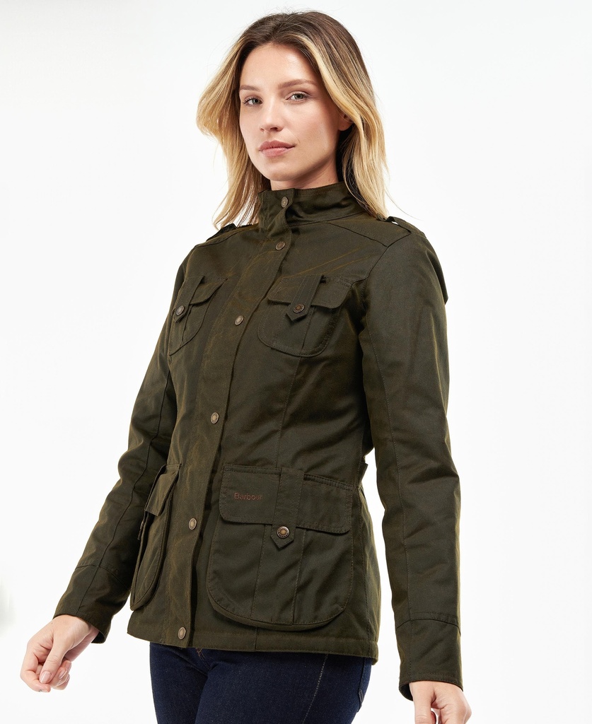 Barbour Winter defense wax olive