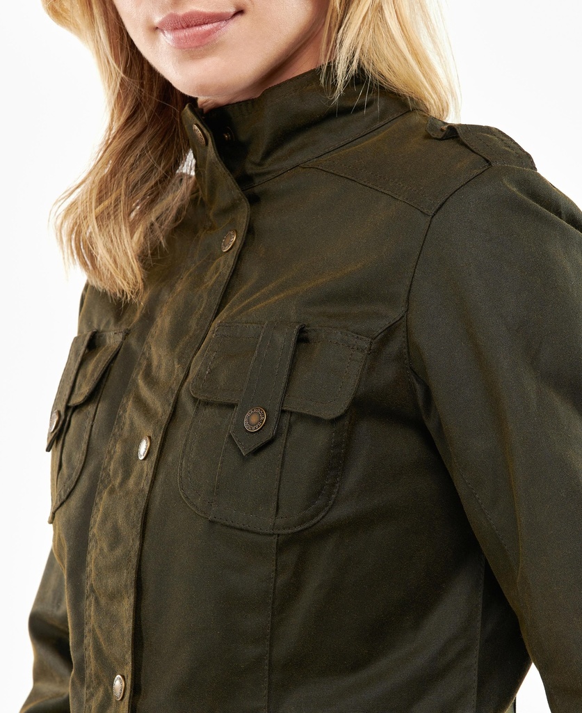 Barbour Winter defense wax olive