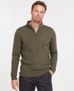 Barbour Nelson essential half zip seaweed