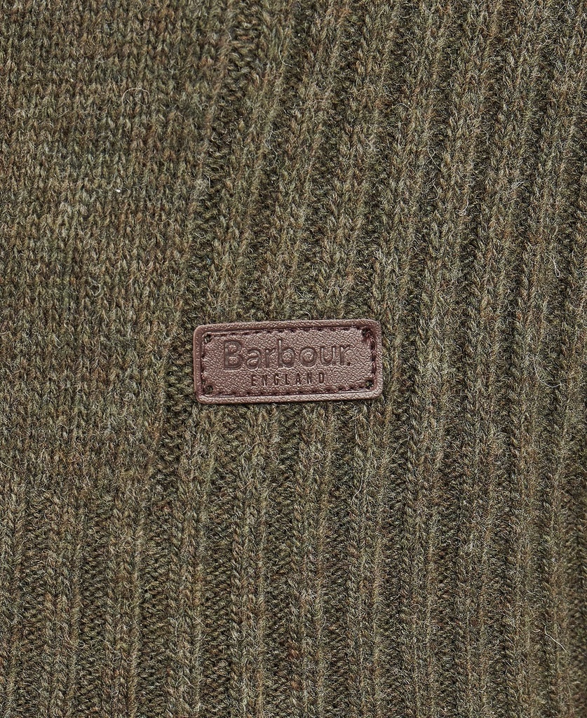 Barbour Nelson essential half zip seaweed