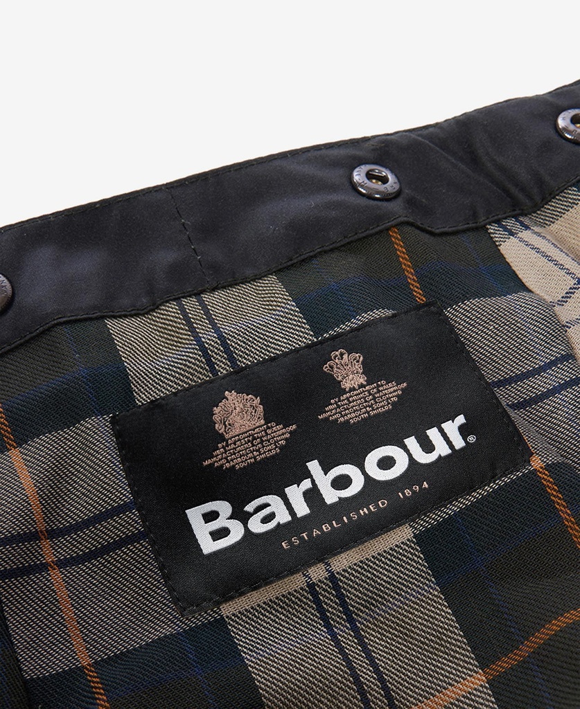 Barbour Capuche Coton Huilé