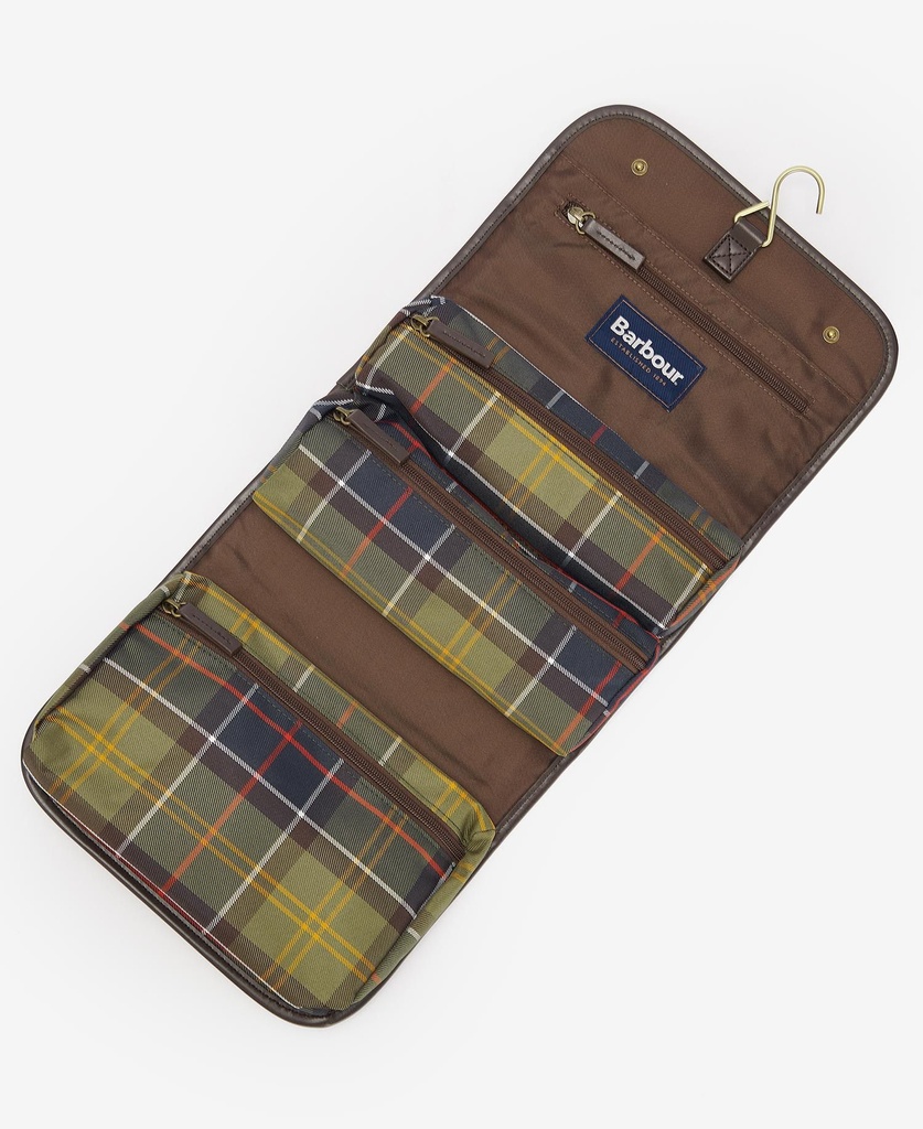 Barbour Trousse de toilette hanging tartan