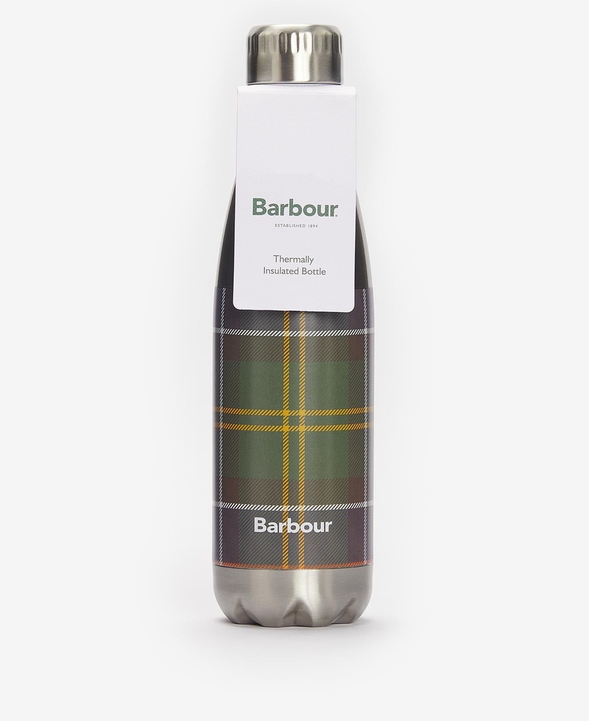 Barbour Tartan water bottle