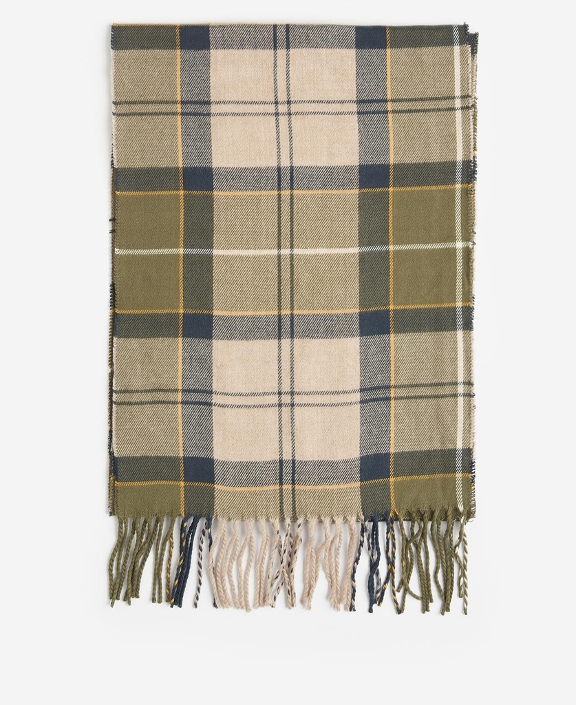 Barbour Echarpe Galingale forest mist tartan