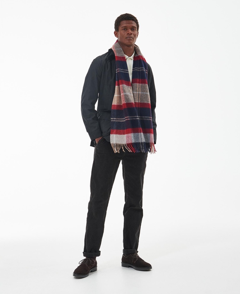 Barbour Echarpe Inverness cranberry tartan