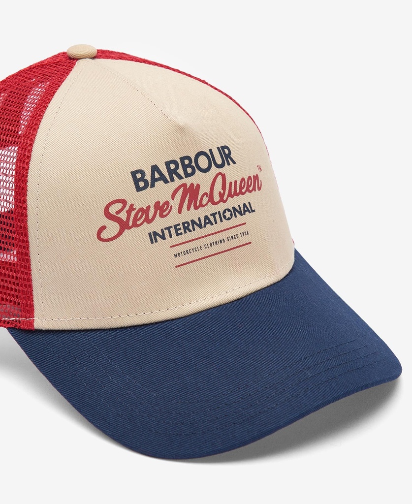 Barbour Casquette International Steeve Mc Queen trucker