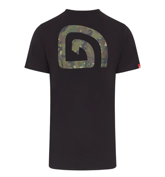 Trakker T-Shirt CR logo black camo