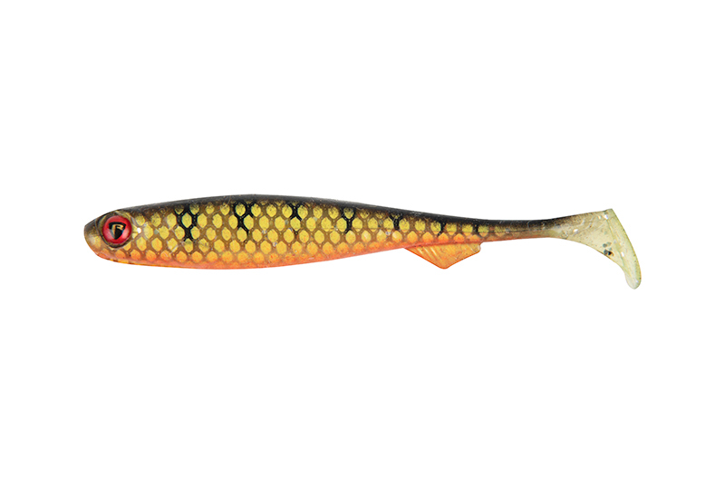 Fox rage Slick shad 130 - Natural Perch