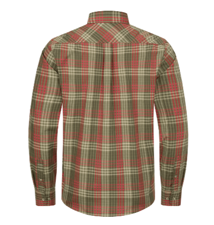 Blaser Chemise levin brown red checkered