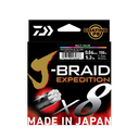Daiwa Tresse J-braid expedition X8 multicolore 150m