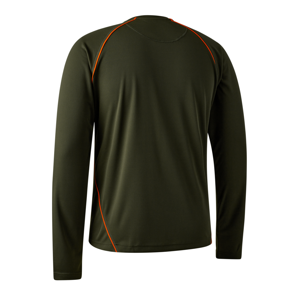 Deerhunter T-shirt chamois LS forest green