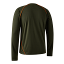 Deerhunter T-shirt chamois LS forest green
