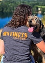 INSTINCTS Chasse T-shirt gris
