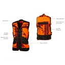 Somlys Gilet softshell camo orange vert