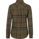 Seeland Chemise skye flannel highseat grizzly brown terracotta check