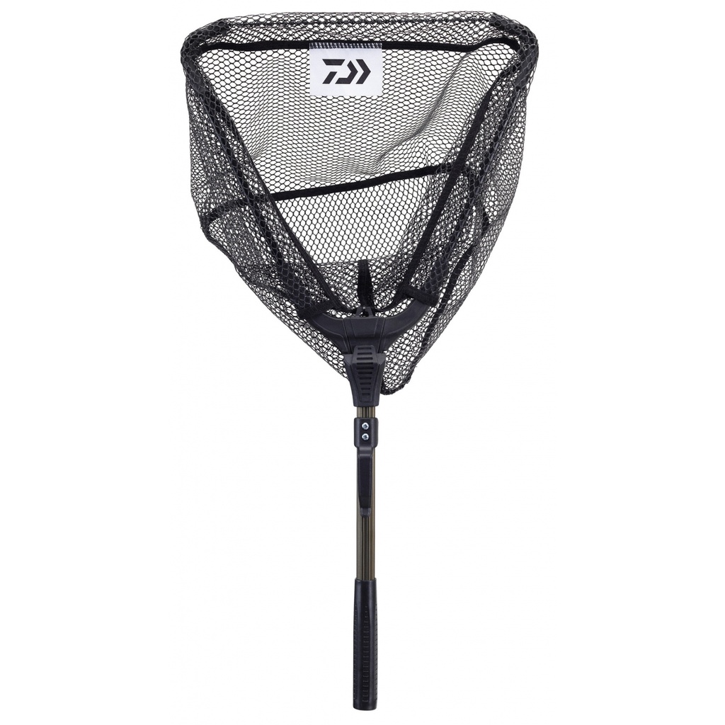 Daiwa Epuisette filet caoutchouc 65 fixe attache ceinture