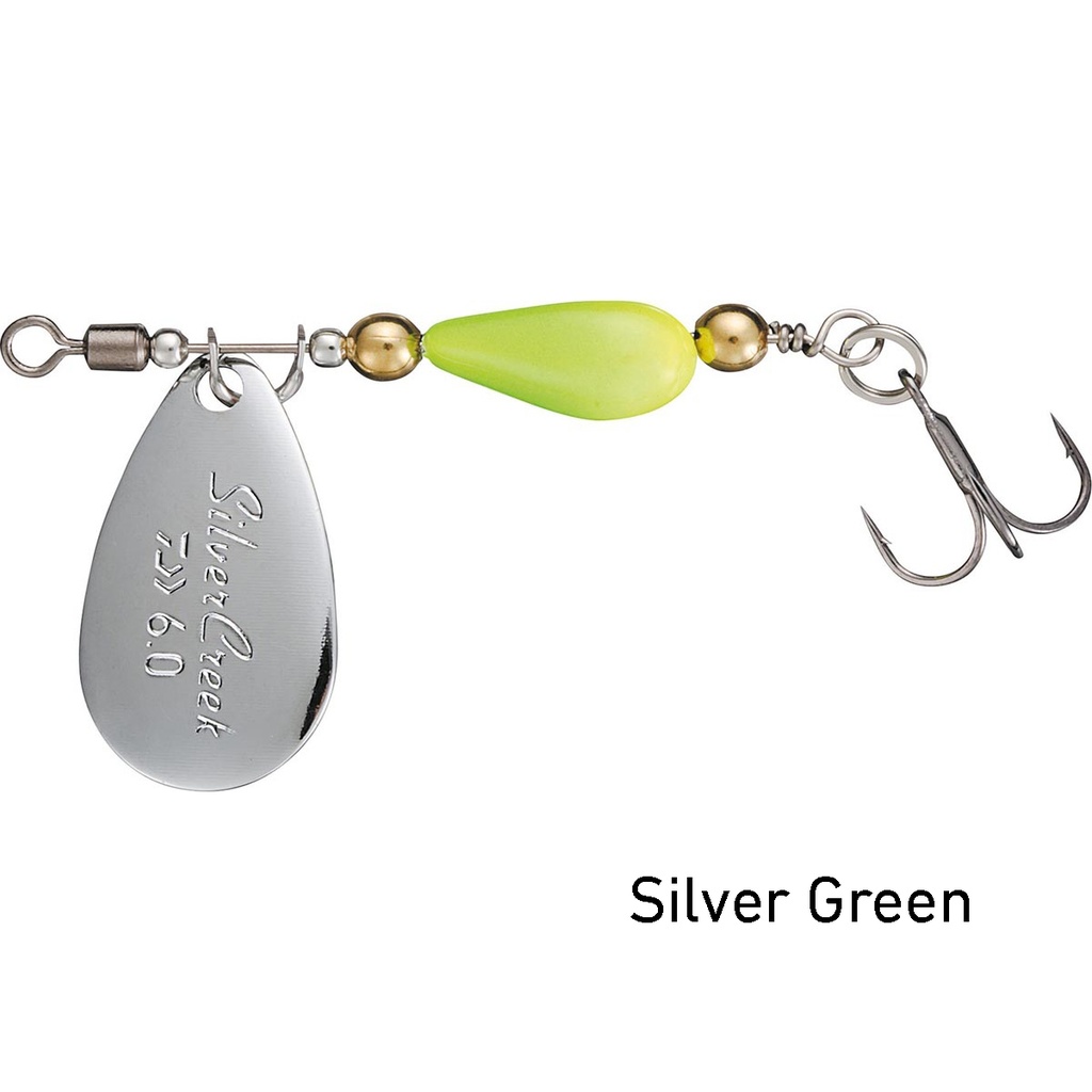 Daiwa Silver creek silver green