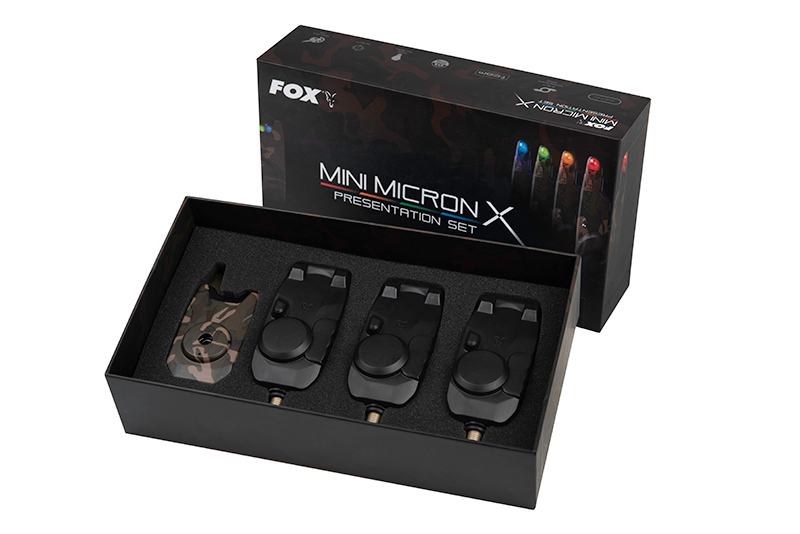 Fox Mini Micron X camo 3 rod set limited edition