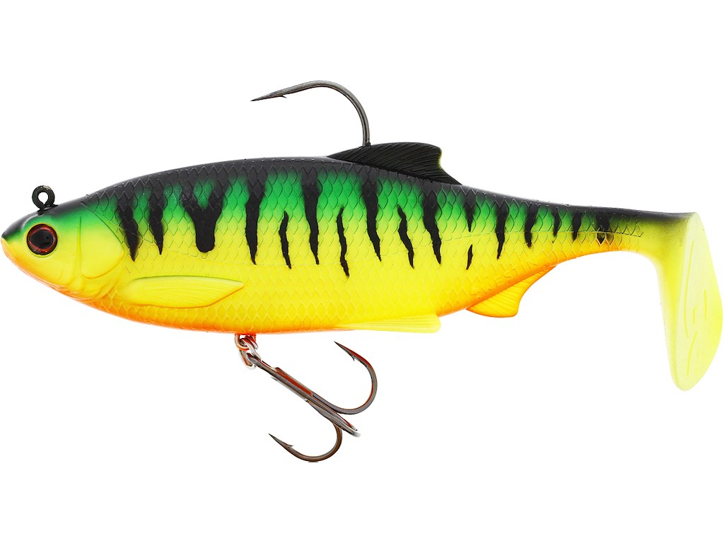 [3031810/099] Westin Ricky the roach shadtail R'N R sinking 140 (firetiger)