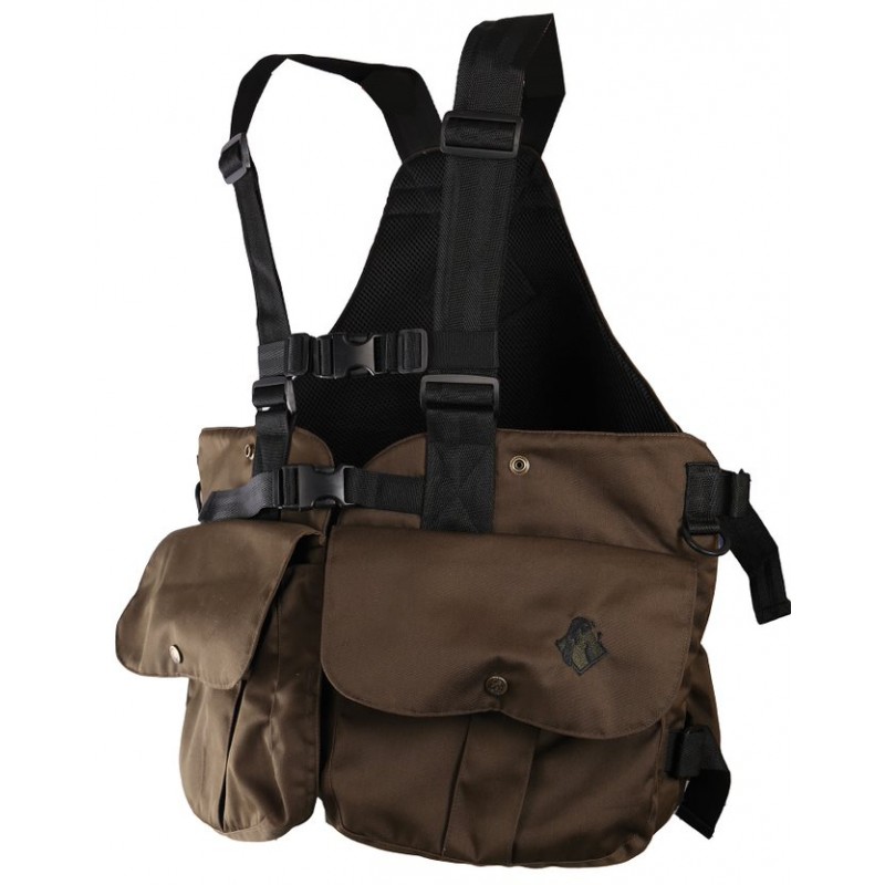 Somlys Gilet harnais marron