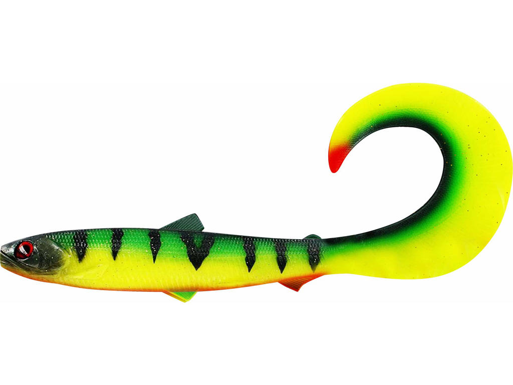 [3031724/644] Westin Bullteez curltail 210 (tiger perch)