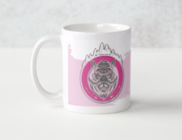 Mug Chasseresse "J'peux pas j'ai chasse"