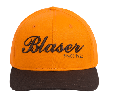 Blaser Casquette striker limited orange marron foncé