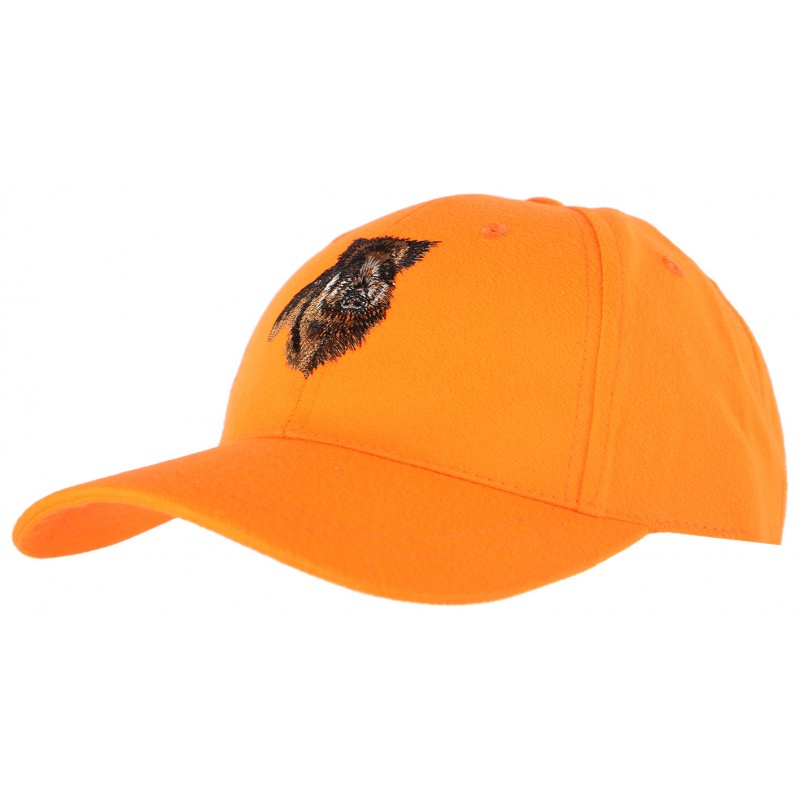 Treeland Casquette enfant orange sanglier