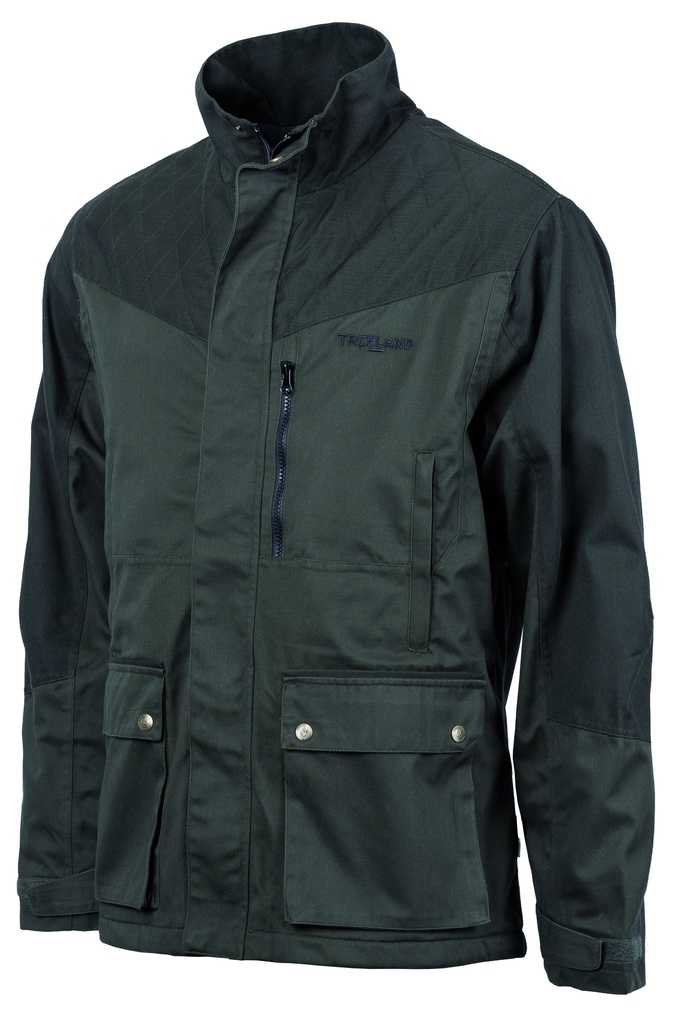 Treeland Veste bicolore verte